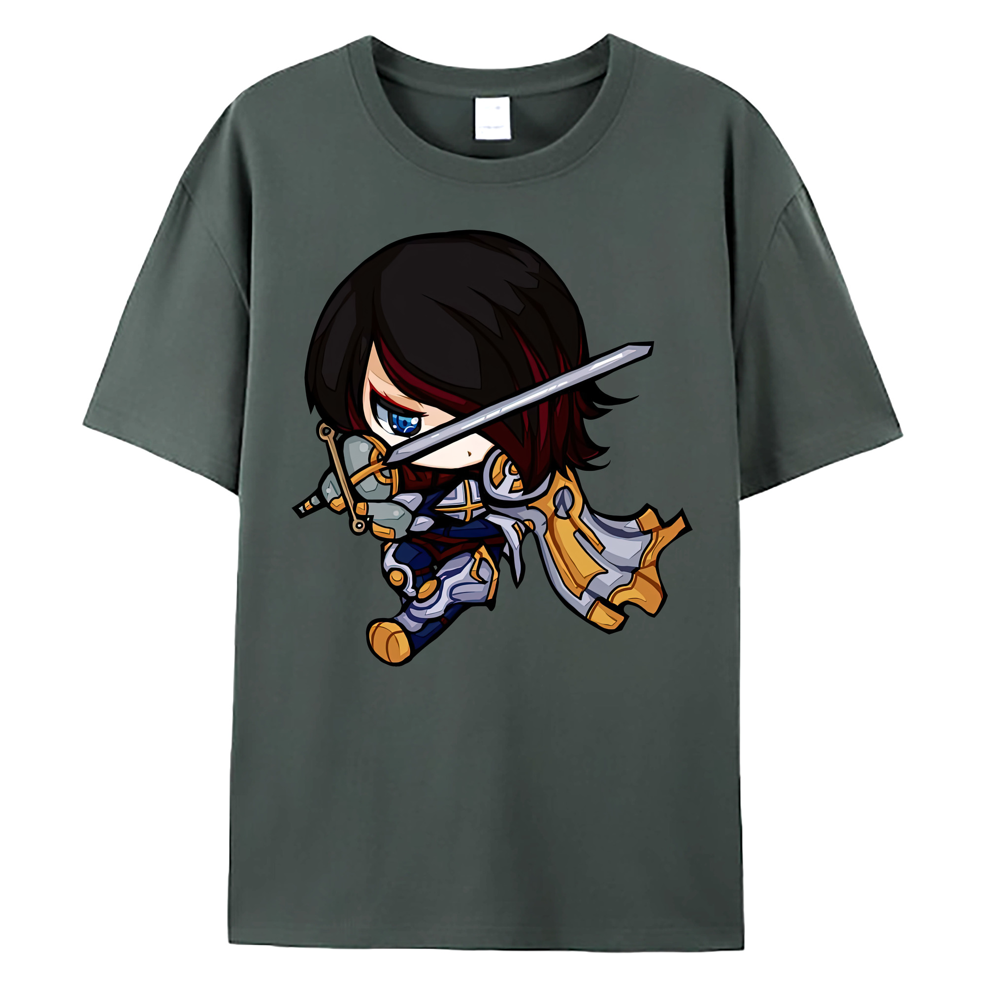（画像用） リーグ・オブ・レジェンド League of Legends LOL 綿100％ メンズ半袖Tシャツ｜肌触りやわらか＆通気性